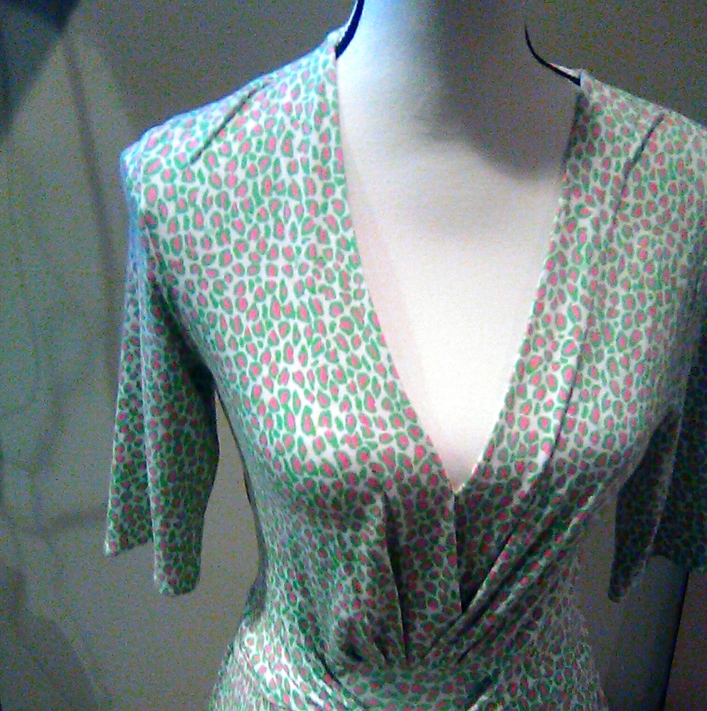 Lilly pulitzer v neck  leopard wrap dress